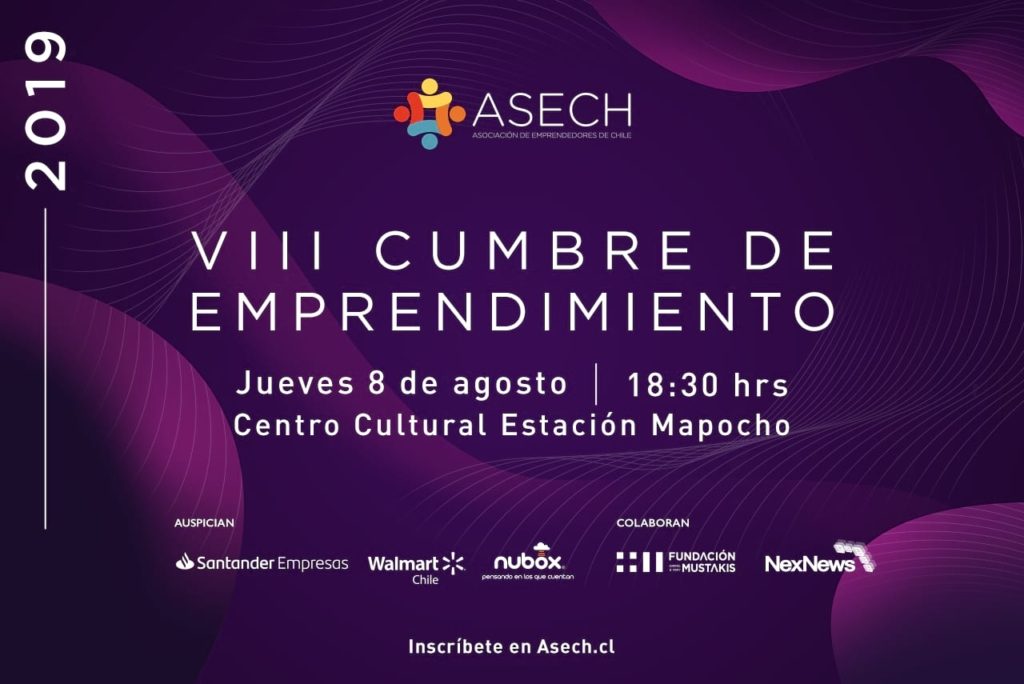 Nueva Cumbre de Emprendimiento ASECH en Estación Mapocho organizada por la Asociación de Emprendedores de Chile