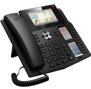 Fanvil X4 Nero Cornetta Cablata IP Phone Con 4 Linee LCD – Chiamate Chiare E Gestione Semplice