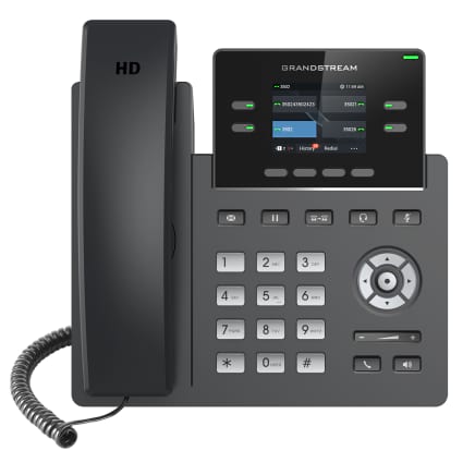Nuevo lanzamiento del Teléfono IP empresarial GRP2612W de la Serie GRP2600 de Grandstream