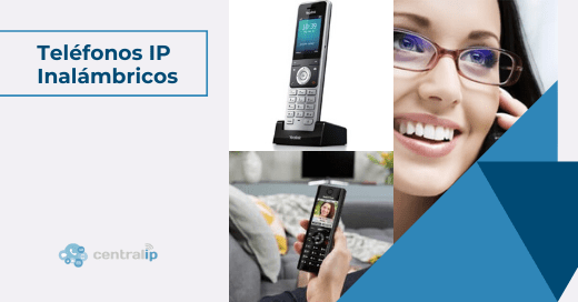 Teléfonos IP inalámbricos para oficina o teletrabajo en Chile- Central IP