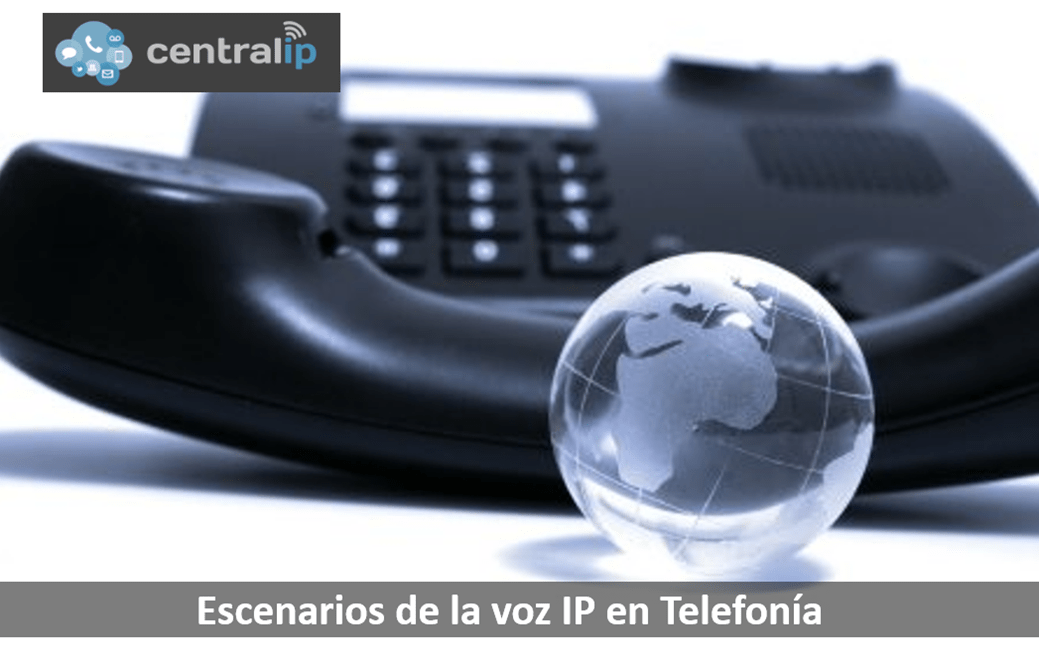 Central IP - Escenarios de la voz IP en Telefonía 